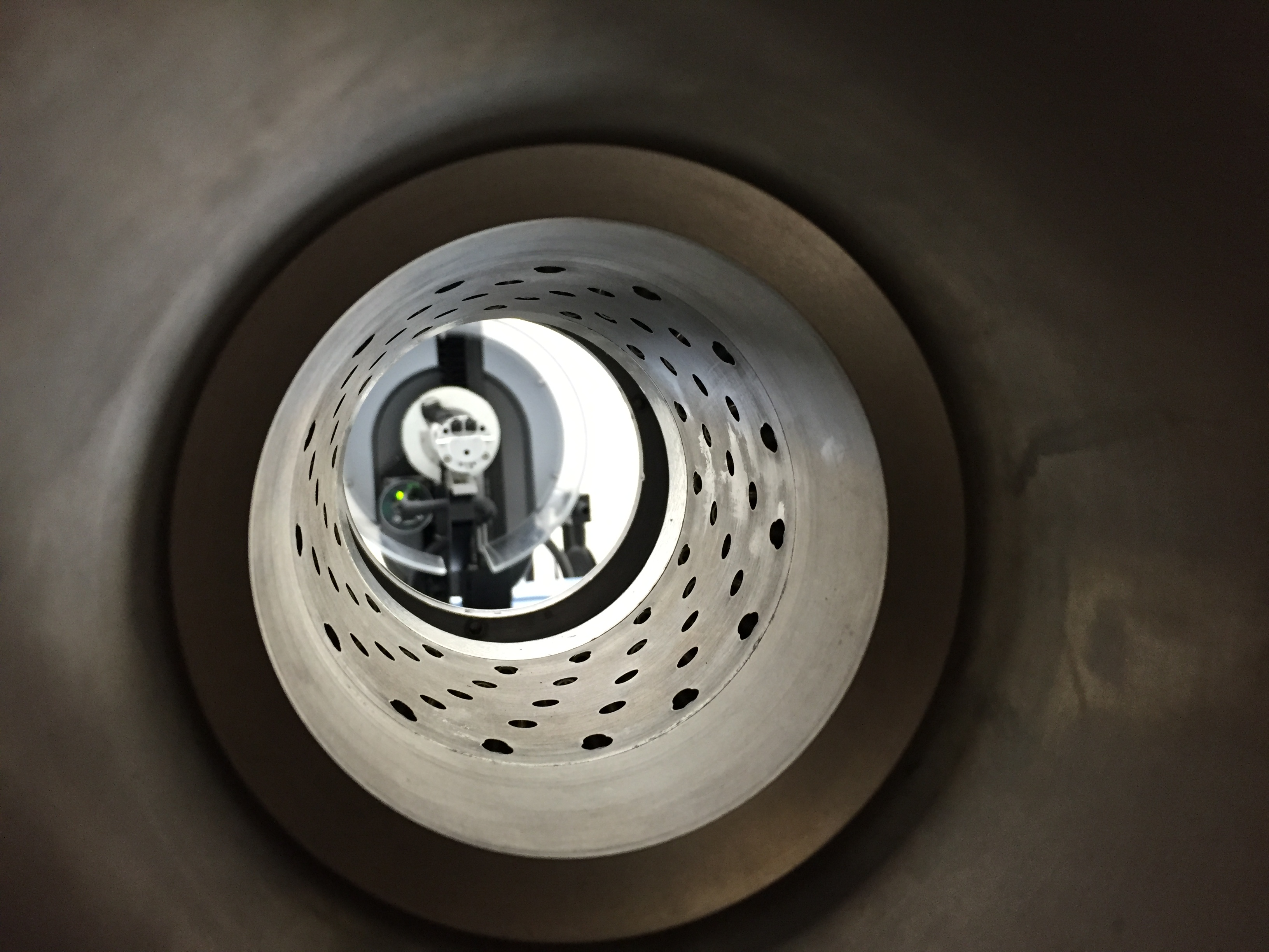 UHRRM collimator close-up